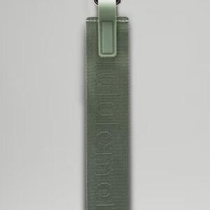 Lululemon Dark Green Never Lost Keychain